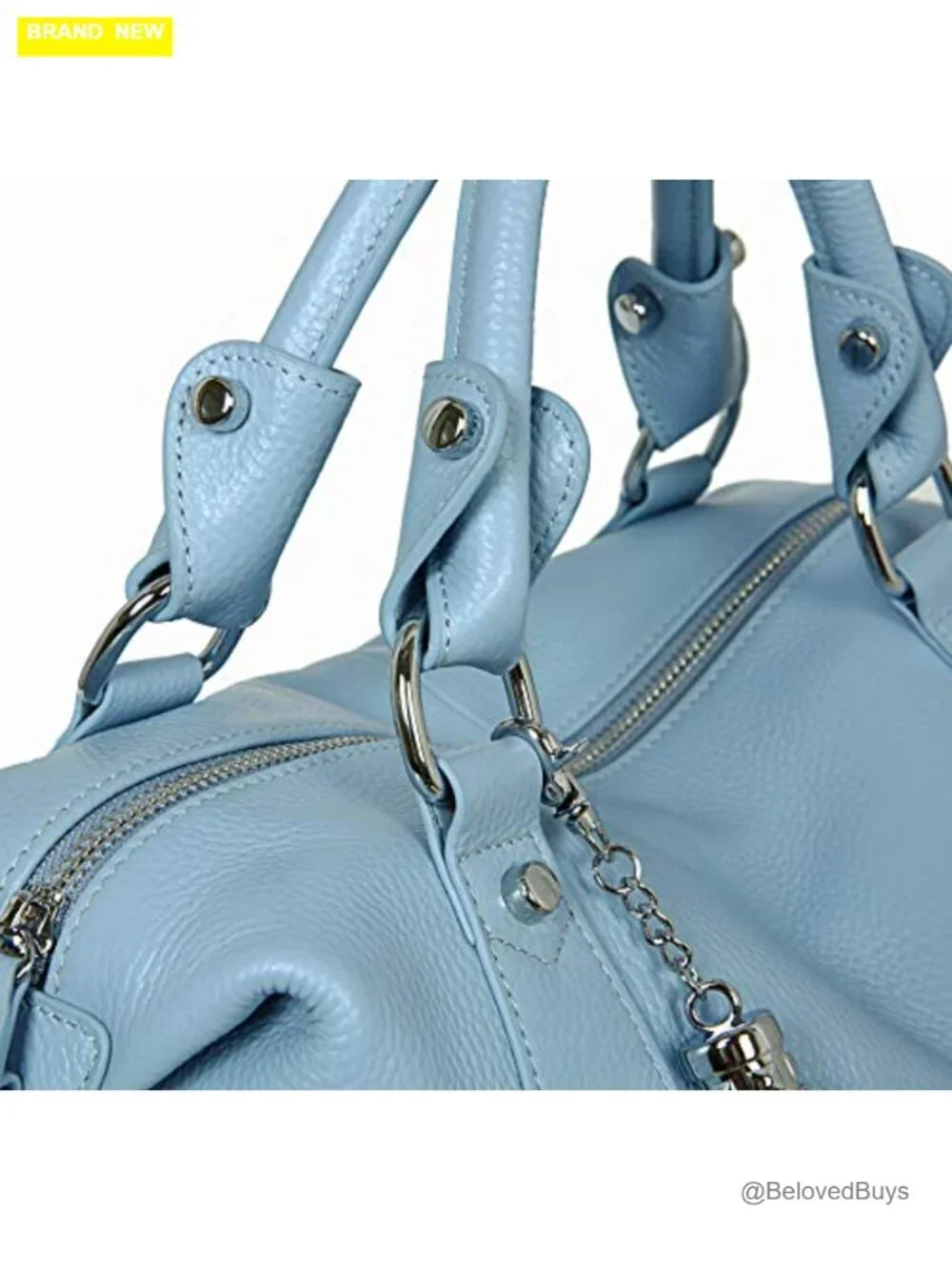 Genuine Leather Satchel Tote Bag Crossbody Handbag with Fringe